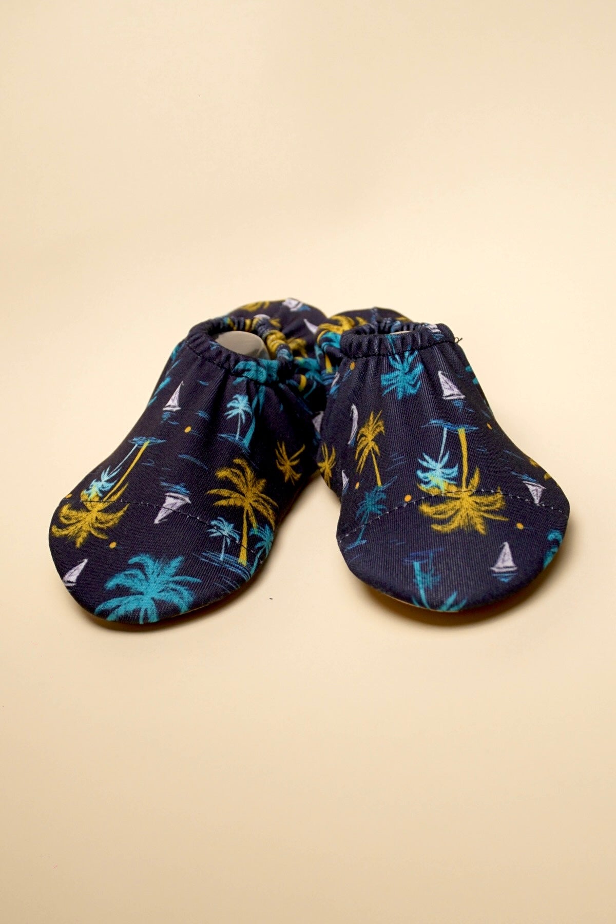 Baby Swimming Booties Palm Design