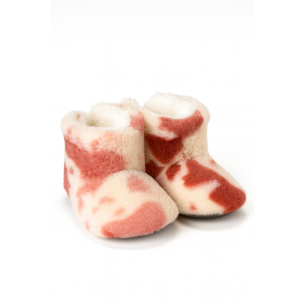 Pink Baby Booties Walking Shoes