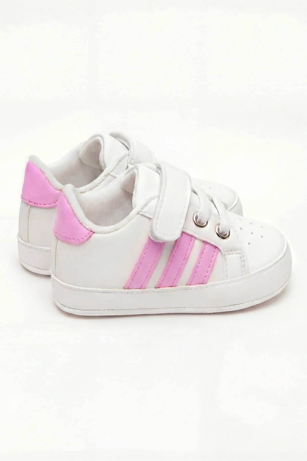 Baby Pink Striped Shoes