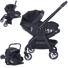 For Your Little One Qubi Infant Car Seat Stroller - Eclipse Black