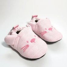 Rabbit Design Summer Baby Booties - Pink