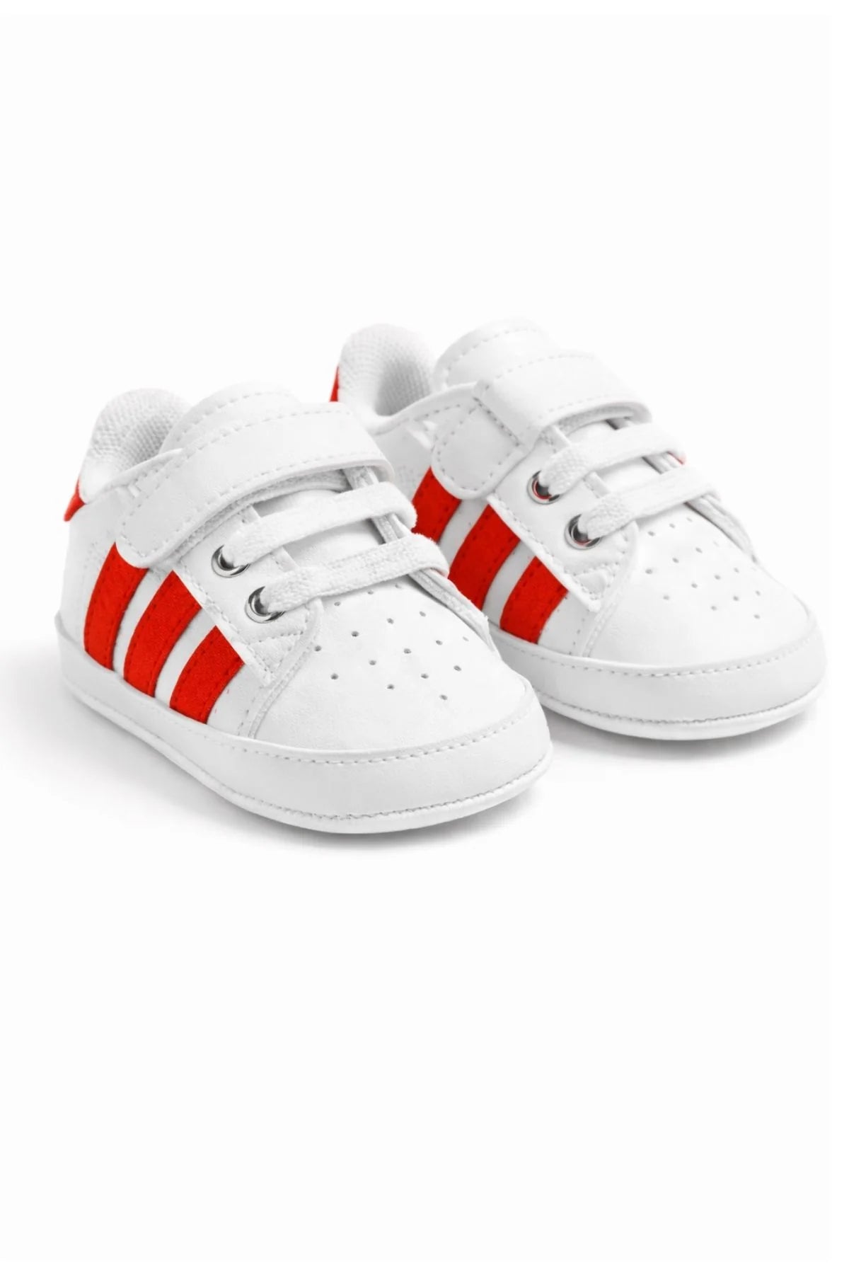 Baby Red Striped Shoes