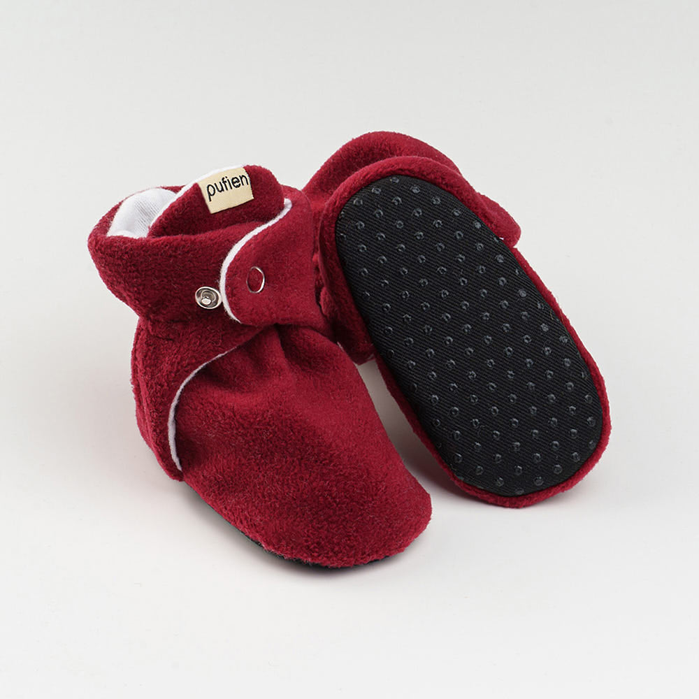 Red Baby Booties