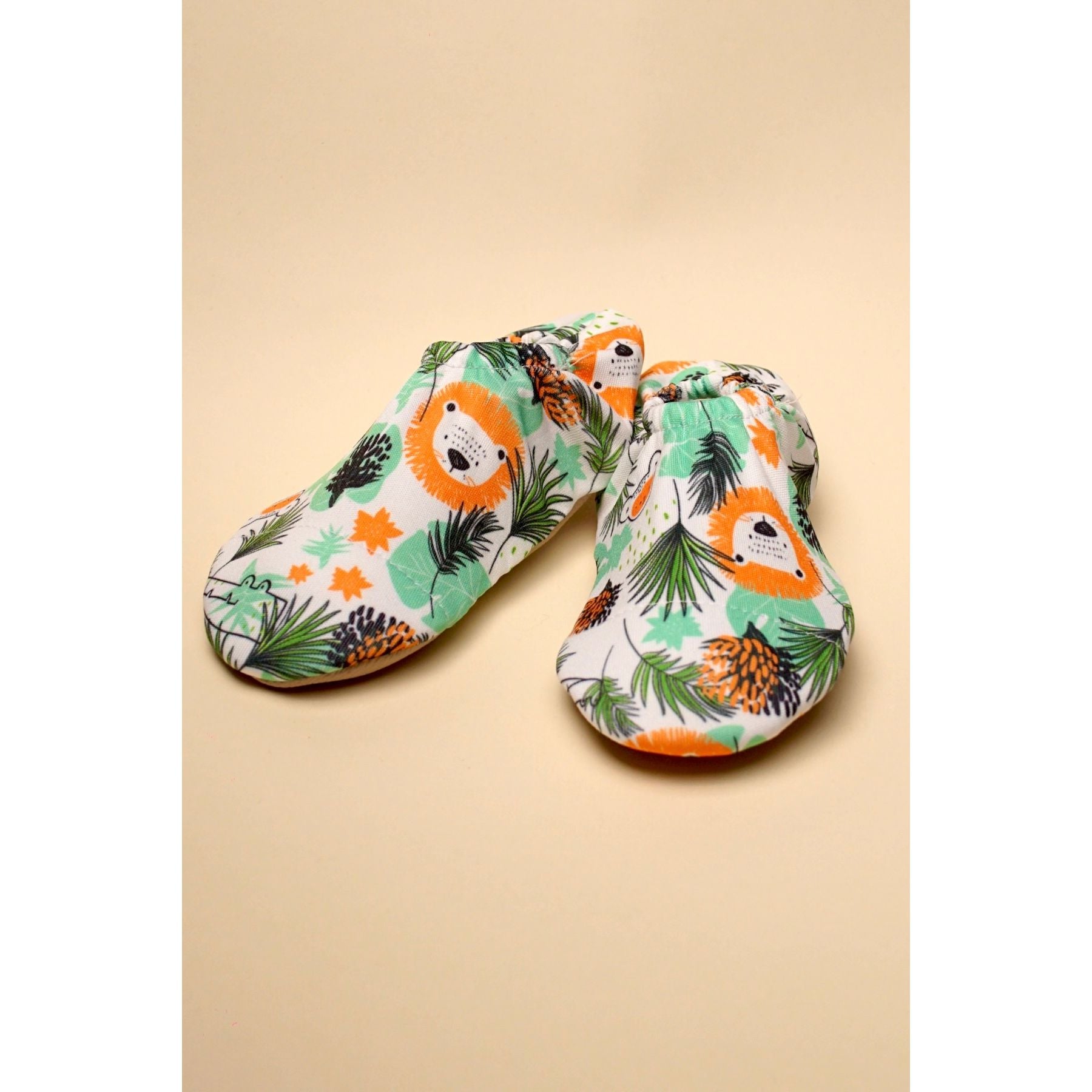 Baby Swimming Booties Safari Design