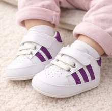 Baby Purple Striped Shoes