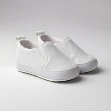 White Baby Slip-on Shoes