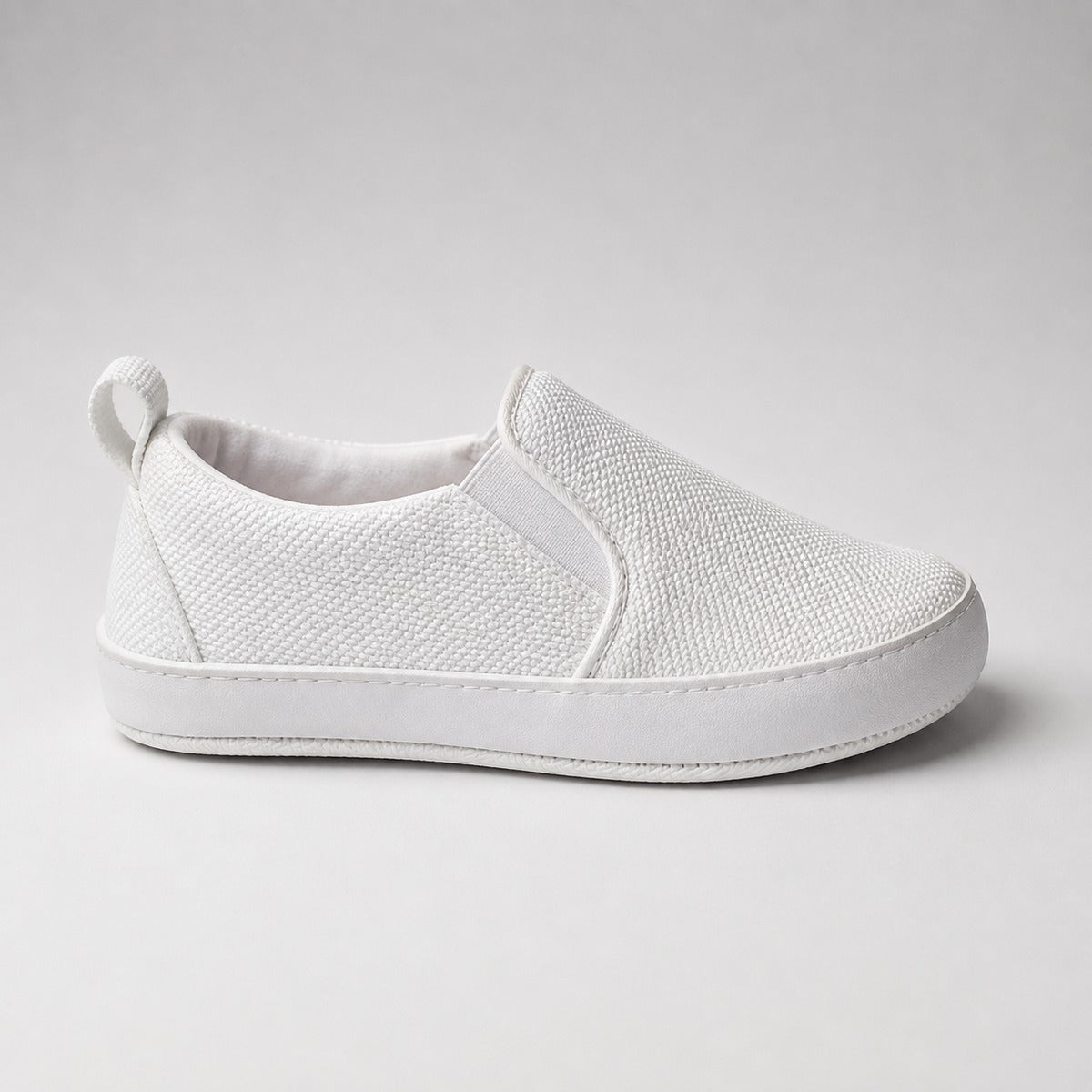 White Baby Slip-on Shoes