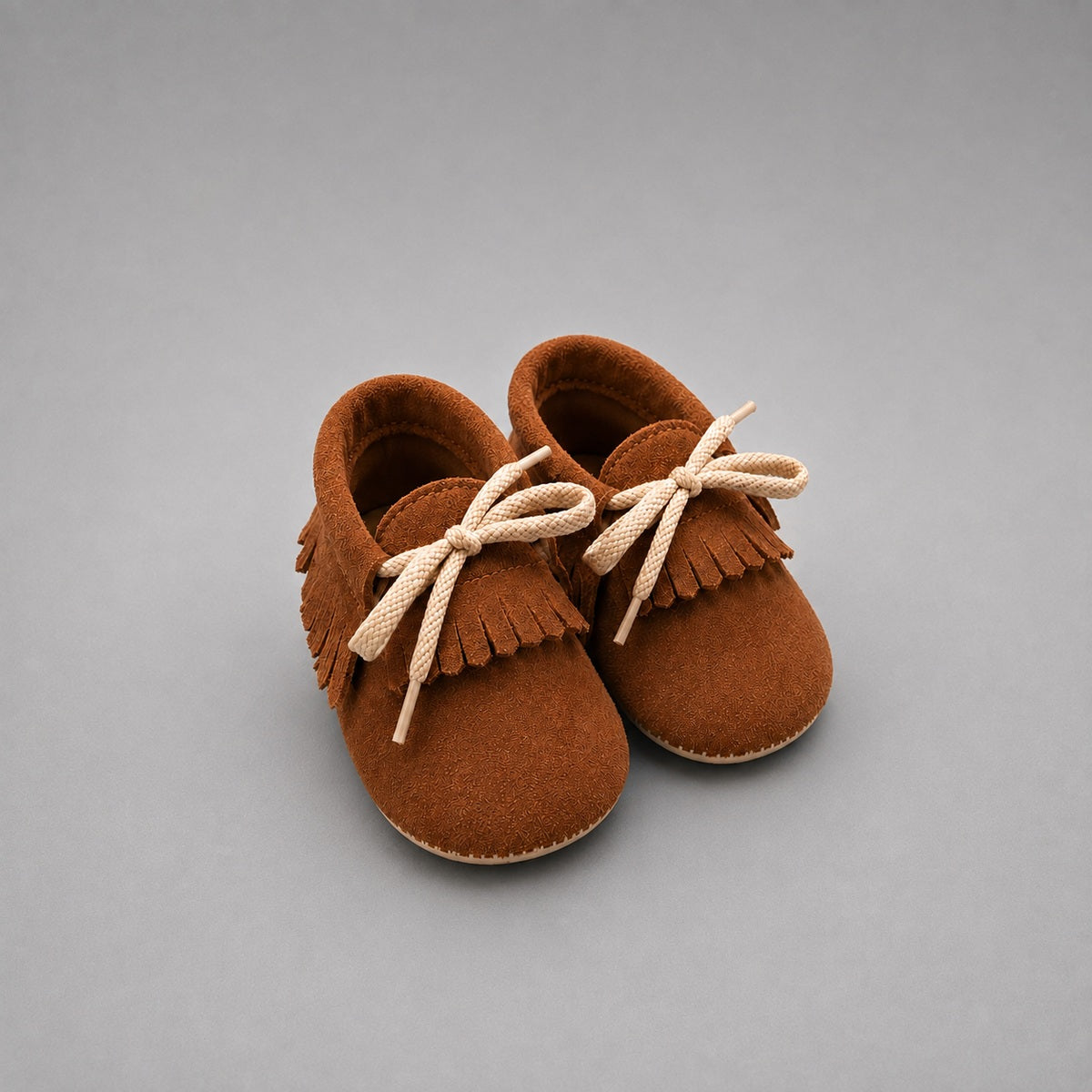 Brown Baby First Walking Shoes