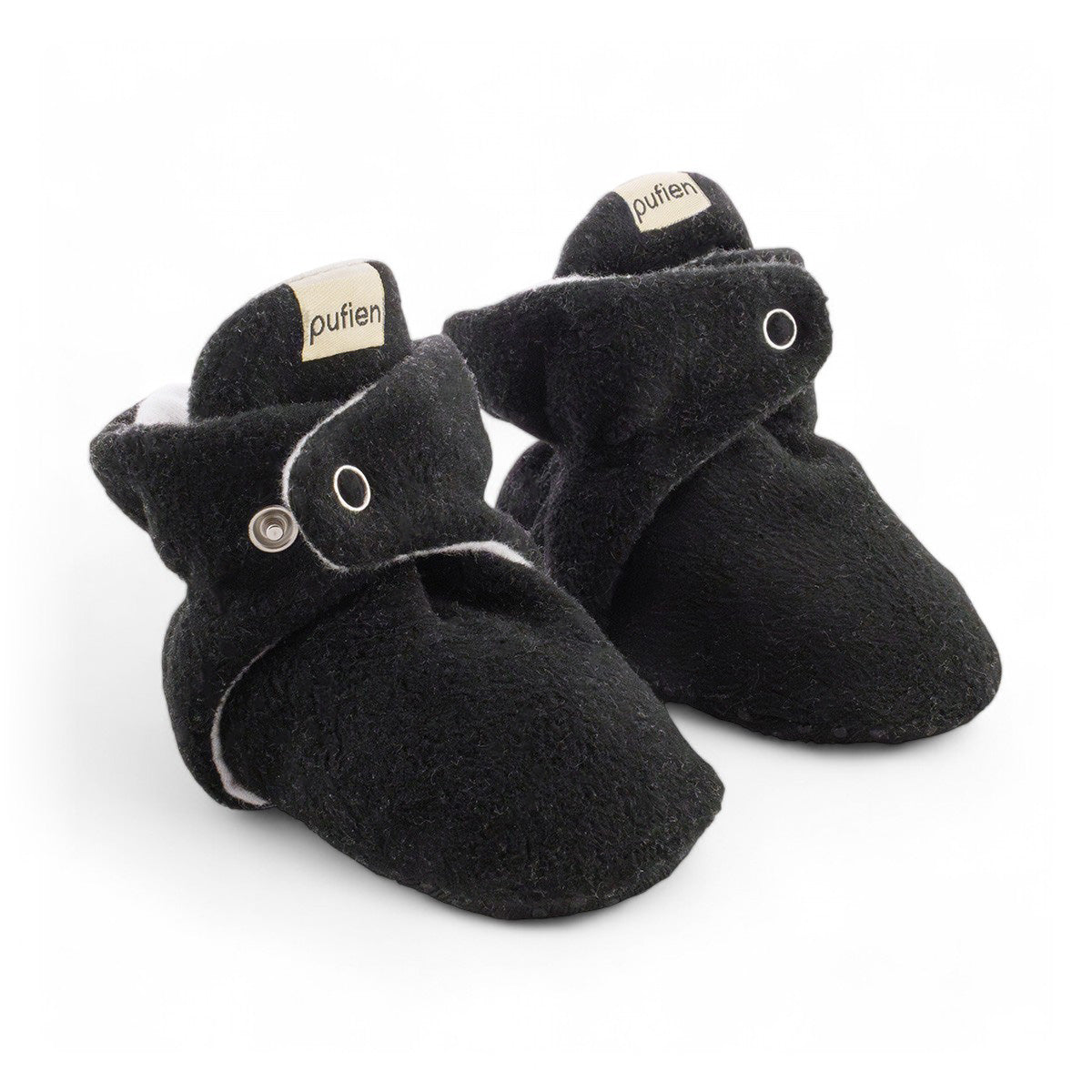 Black Baby Booties